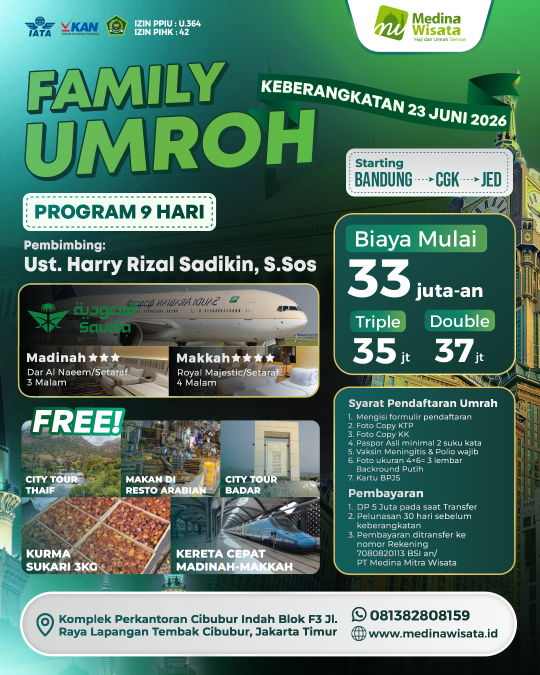 Flyer Umrah Promo